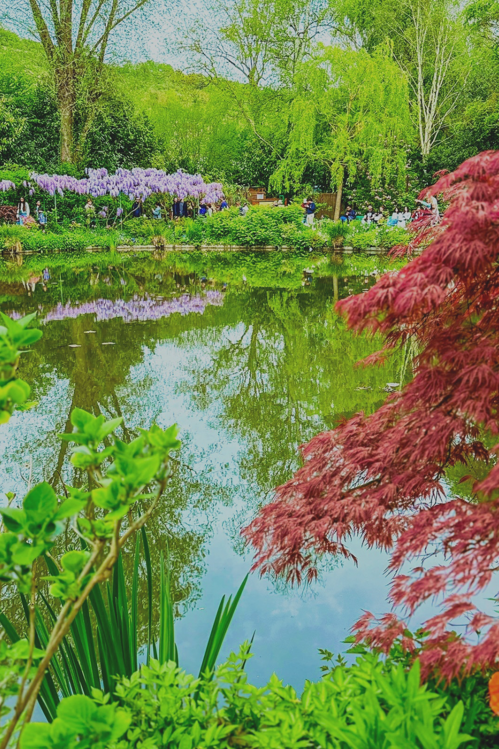 jardins de claude monet lily gardens in Paris parks spring